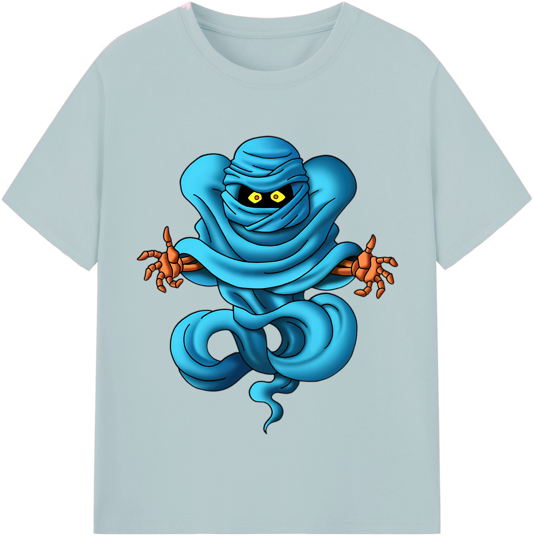 （画像用） ドラゴンクエスト Doragon Kuesuto Dragon Quest 綿100％半袖Tシャツ（フロントプリント）